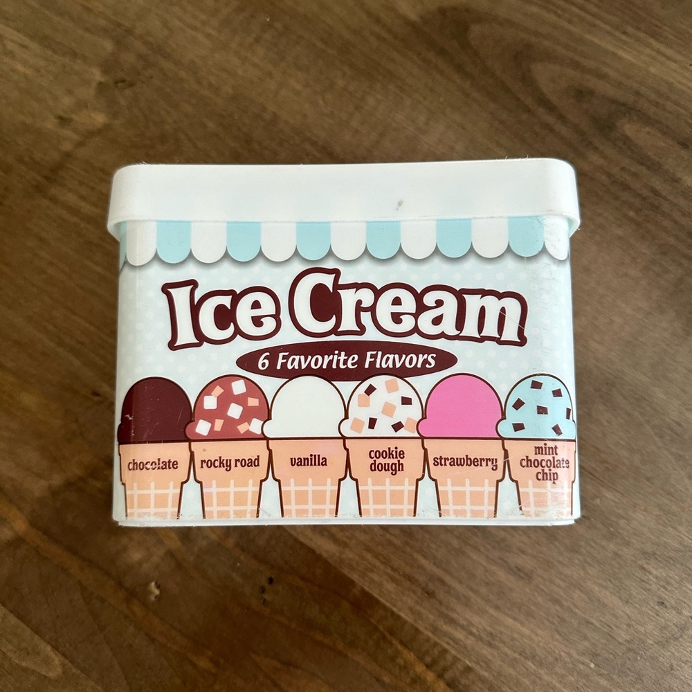 Melissa and Doug ice cream box